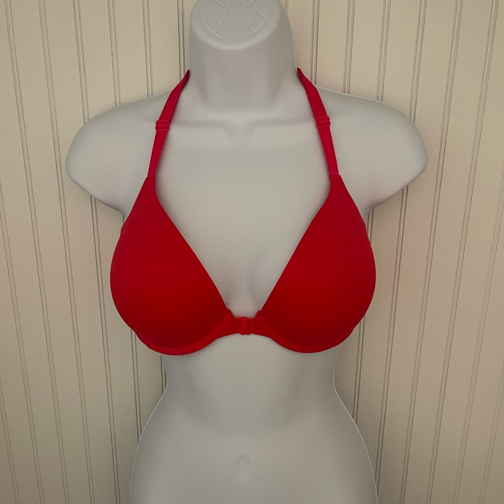 Pink bra